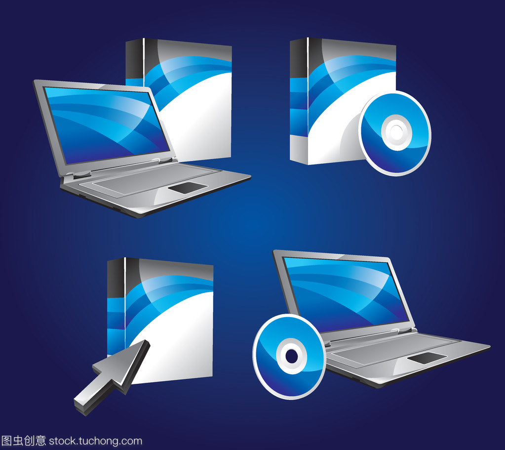 产品软件图标 连接用户与计算机软件的第一道视觉桥梁